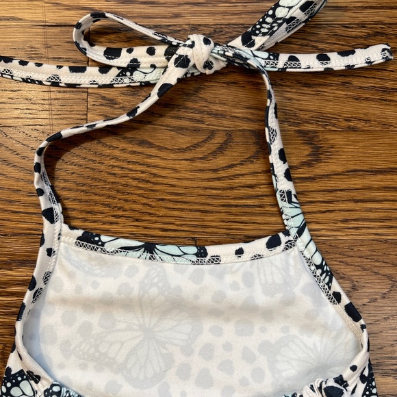 Boujee Little Babes Butterfly Halter Romper - Picture 7 of 10